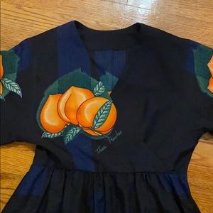 Three Peaches dress